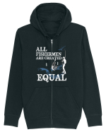 All Fishermen Are Created Equal Hanorac cu fermoar Unisex Connector