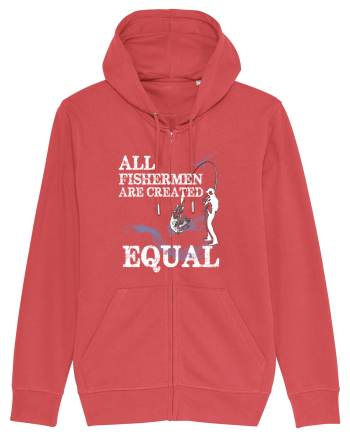 All Fishermen Are Created Equal Carmine Red