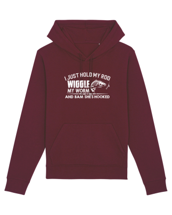 Bam She's Hooked Burgundy