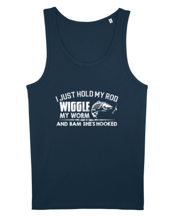 Bam She's Hooked Navy