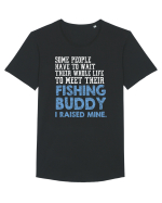 Fishing Buddy Tricou mânecă scurtă guler larg Bărbat Skater