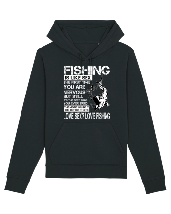 Fishing Is Like Sex Black