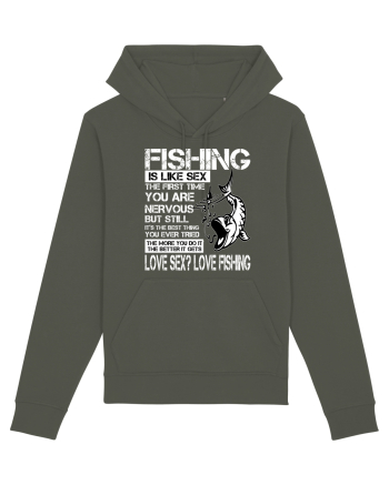 Fishing Is Like Sex Khaki