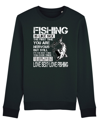 Fishing Is Like Sex Black