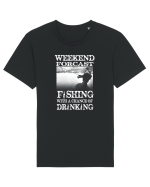 Fishing With A Chance Of Drinking Tricou mânecă scurtă Unisex Rocker
