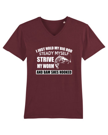 I Just Hold My Big Rod Burgundy