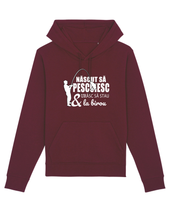 Nascut Sa Pescuiesc Burgundy