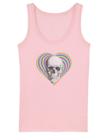 Psychedelic Skull Cotton Pink