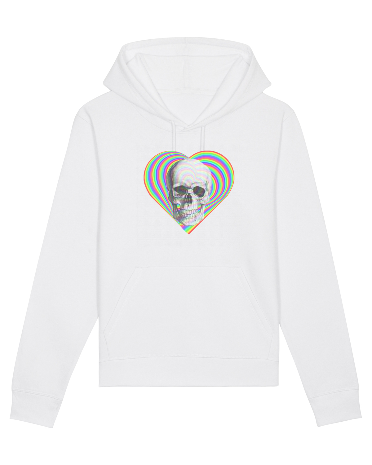 Hanorac Unisex Drummer White