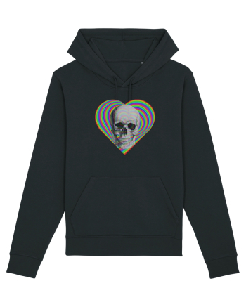 Psychedelic Skull Black