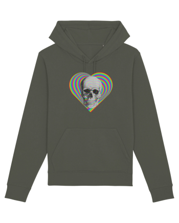 Psychedelic Skull Khaki