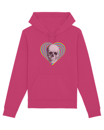 Psychedelic Skull Raspberry
