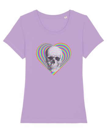 Psychedelic Skull Lavender Dawn