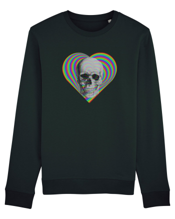 Psychedelic Skull Black