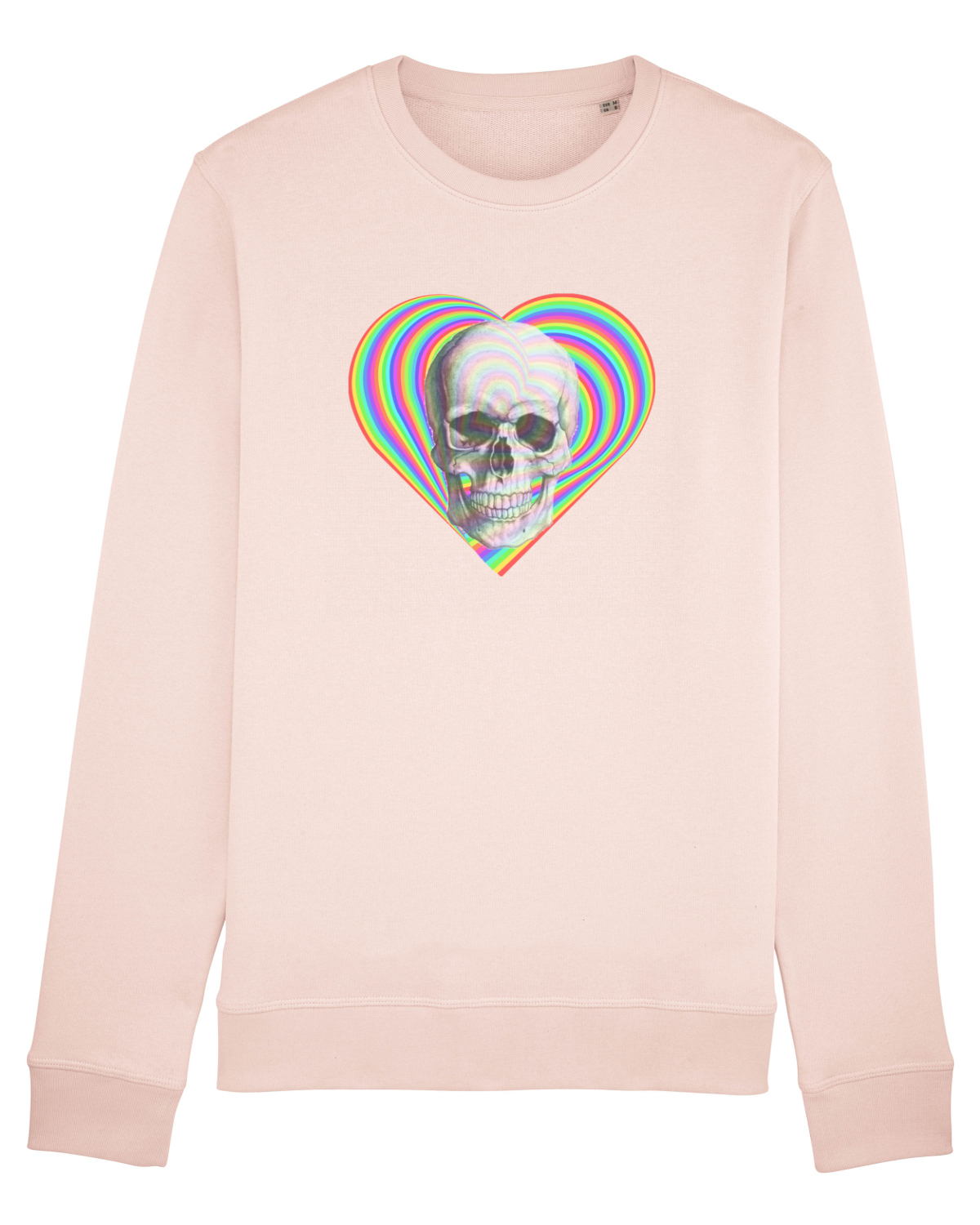Bluză mânecă lungă Unisex Rise Candy Pink