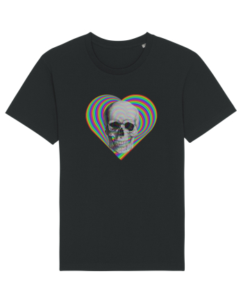 Psychedelic Skull Black