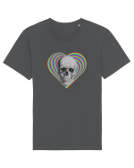 Psychedelic Skull Tricou mânecă scurtă Unisex Rocker
