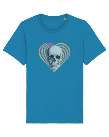 Psychedelic Skull Azur