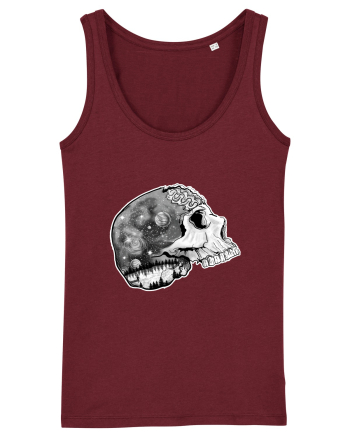 Skull Burgundy