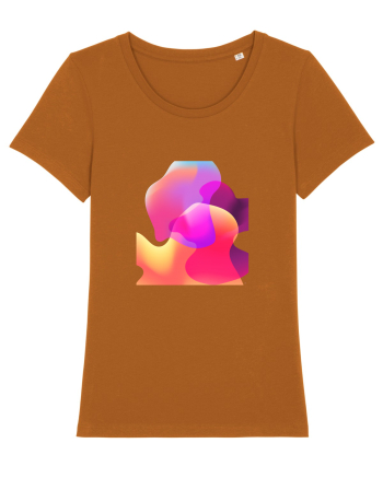 Abstract Bubbles Roasted Orange