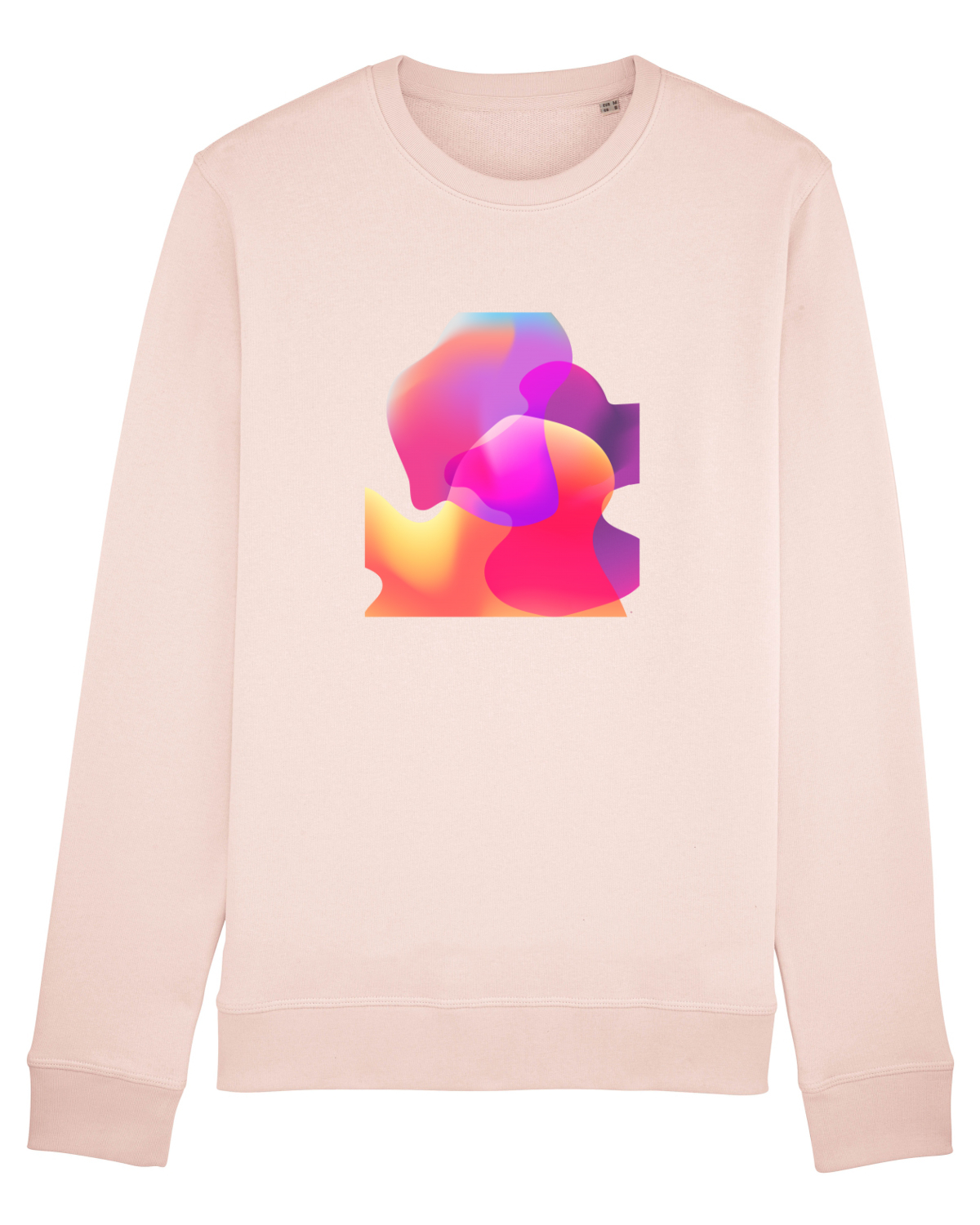 Bluză mânecă lungă Unisex Rise Candy Pink