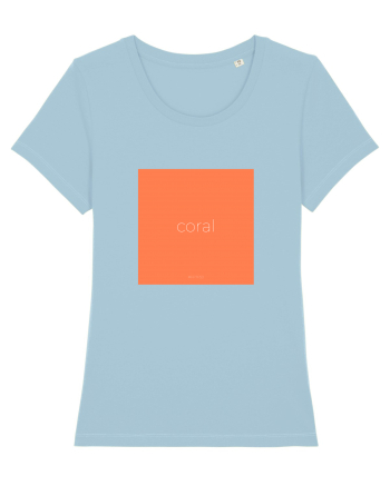Coral Sky Blue