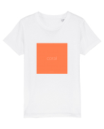 Coral Tricou mânecă scurtă  Copii Mini Creator