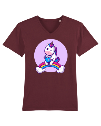 Unicornul care citeste Burgundy