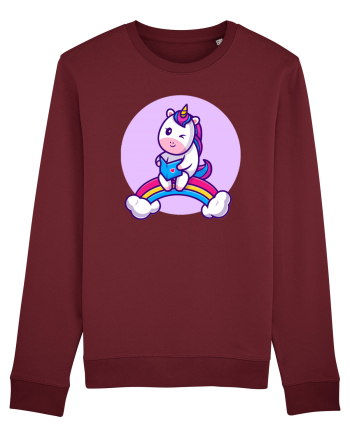 Unicornul care citeste Burgundy