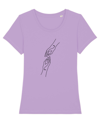 Reaching Hands Lavender Dawn