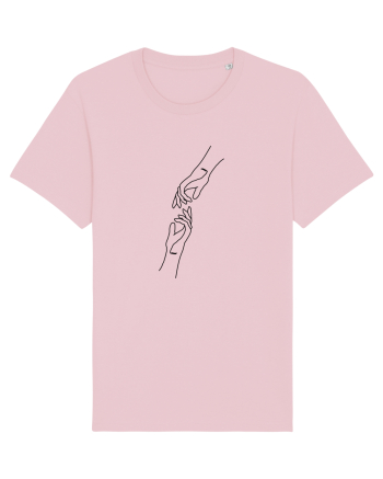Reaching Hands Cotton Pink