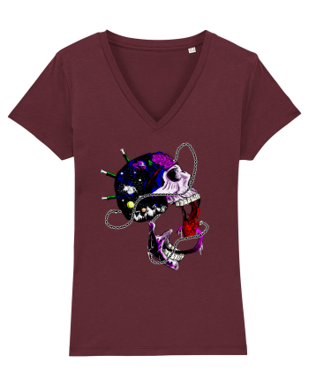 Skull Burgundy
