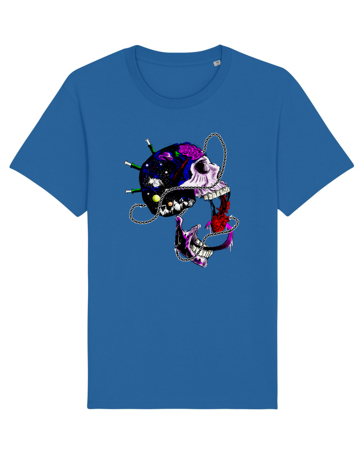 Tricou mânecă scurtă Unisex Rocker Royal Blue