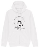Black Queen Hanorac cu fermoar Unisex Connector
