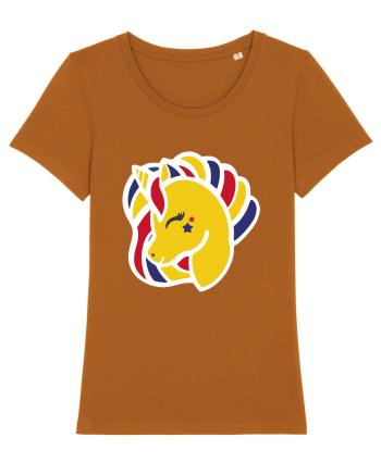 Unicorn Patriotic Tricolor Roasted Orange