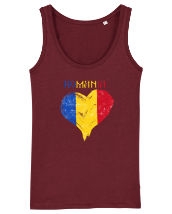 Iubesc Romania Burgundy