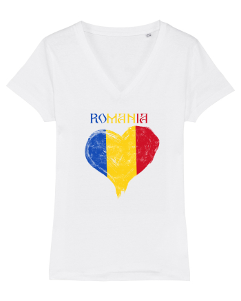 Iubesc Romania White