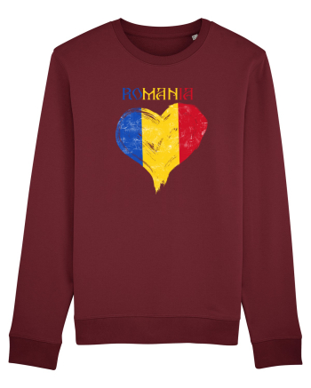 Iubesc Romania Burgundy