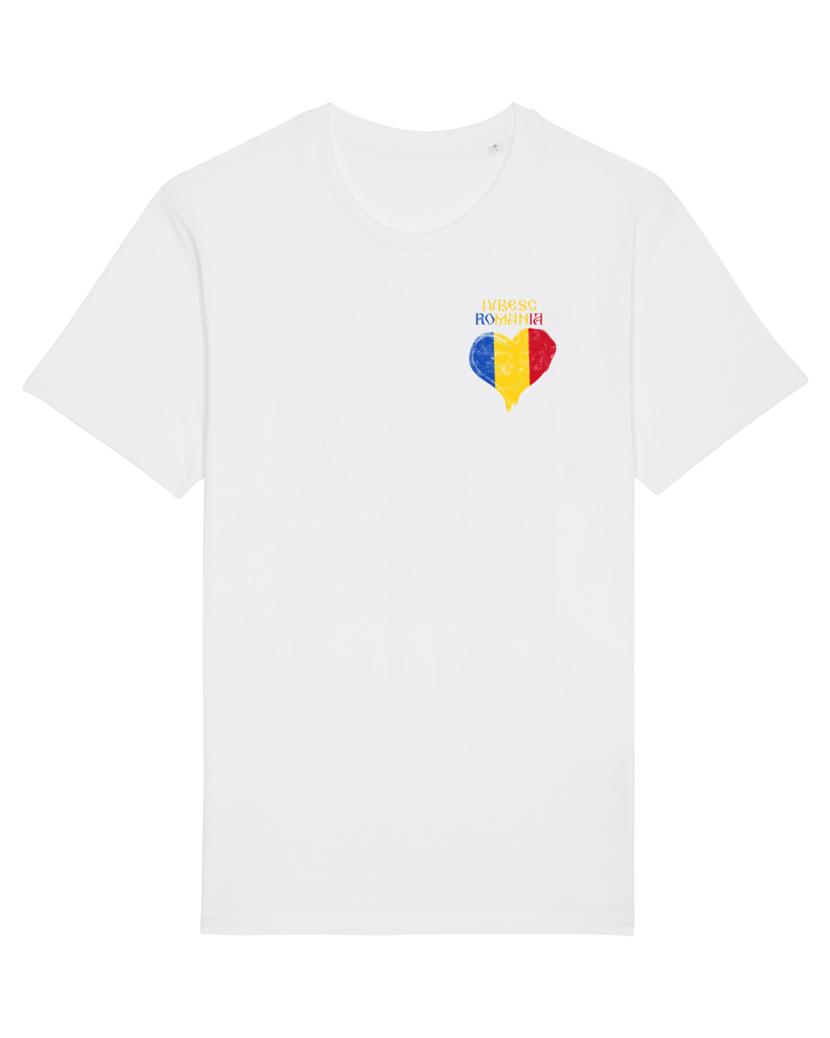 Tricou mânecă scurtă Unisex Rocker White
