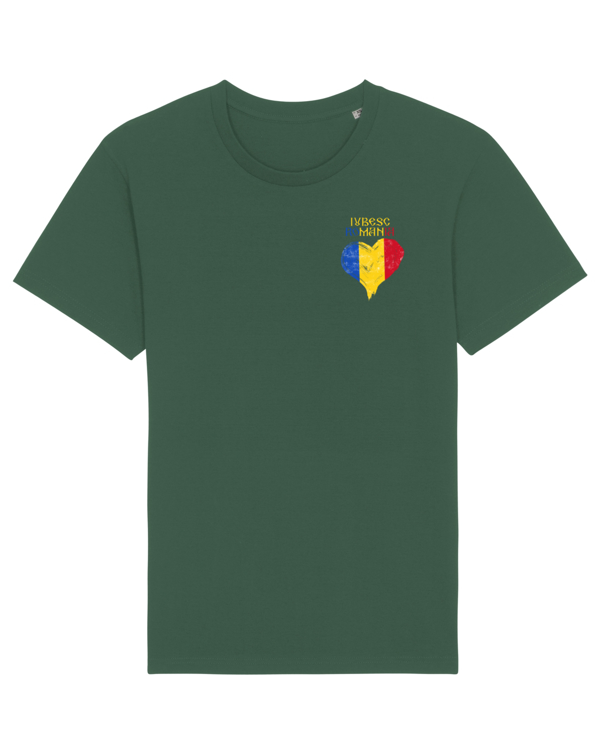 Tricou mânecă scurtă Unisex Rocker Bottle Green
