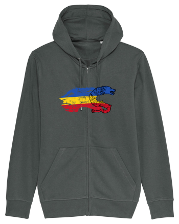 Drapel cu Lup Anthracite