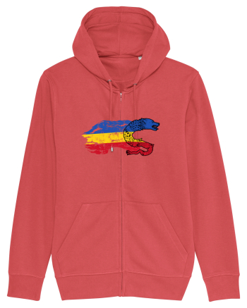Drapel cu Lup Carmine Red