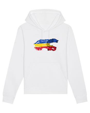 Drapel cu Lup White