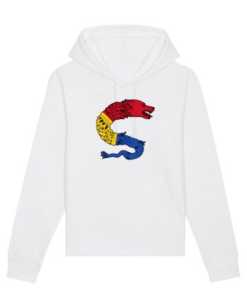 Lup Dacic Tricolor White