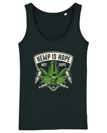 Hemp Is Hope Not Dope Black