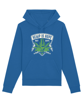 Hemp Is Hope Not Dope Royal Blue