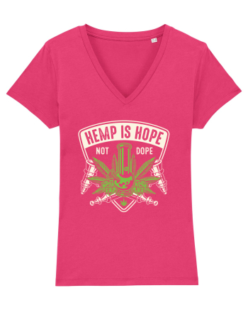 Hemp Is Hope Not Dope Raspberry
