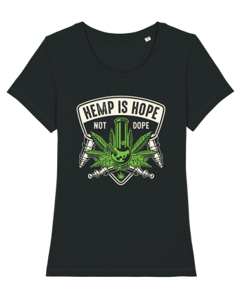 Hemp Is Hope Not Dope Black