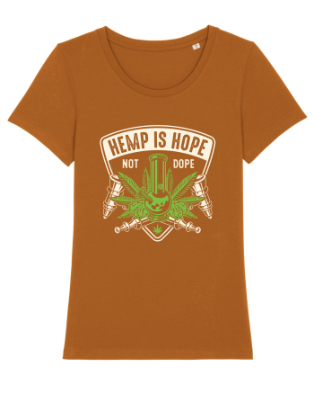 Hemp Is Hope Not Dope Roasted Orange
