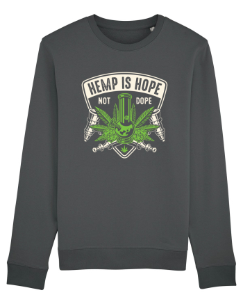 Hemp Is Hope Not Dope Anthracite